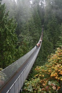 Capilano Bridge in Vancouver B.C.