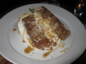 Coconut cake at Solace