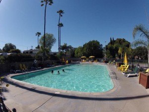 San Diego KOA pool
