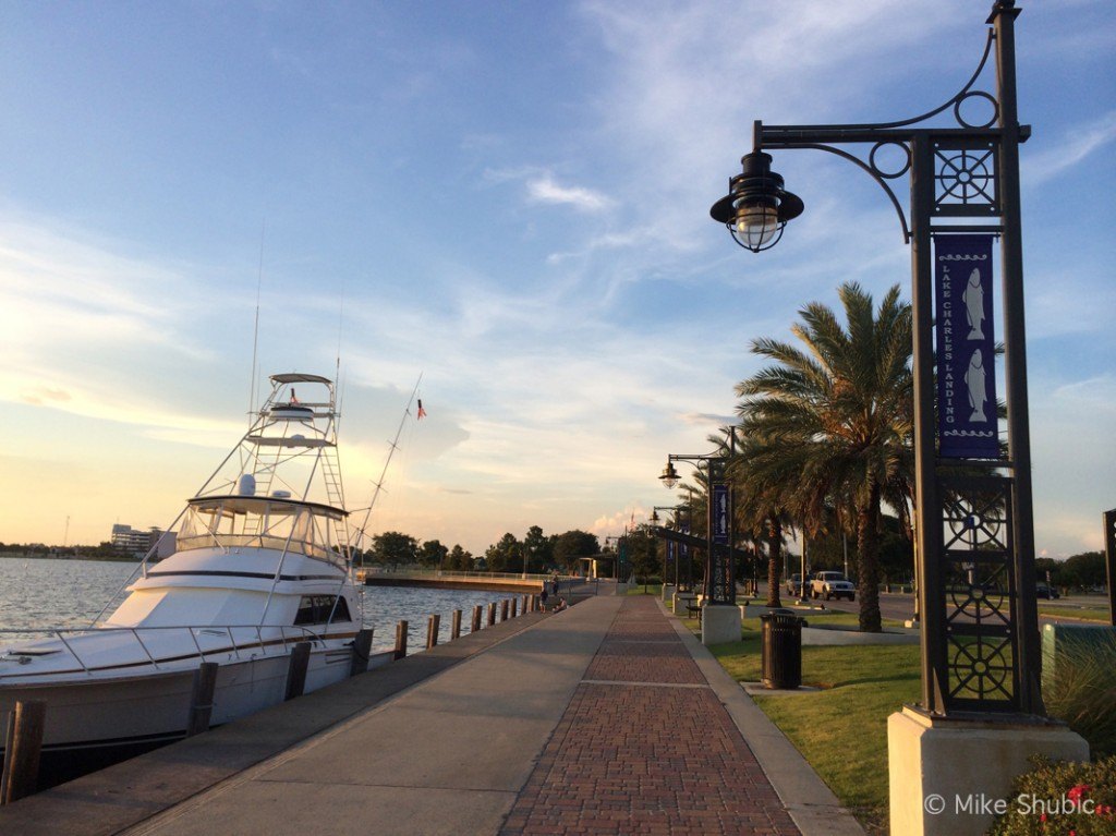 Yacht at Lake Charles Landing