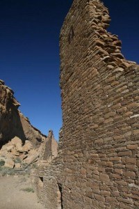 Chaco Canyon building wall
